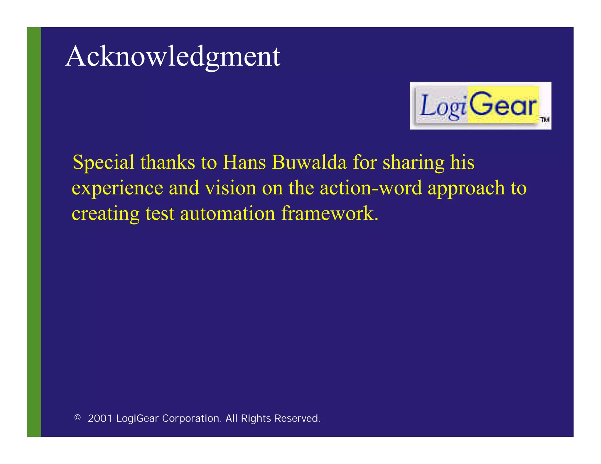 Automation Framework