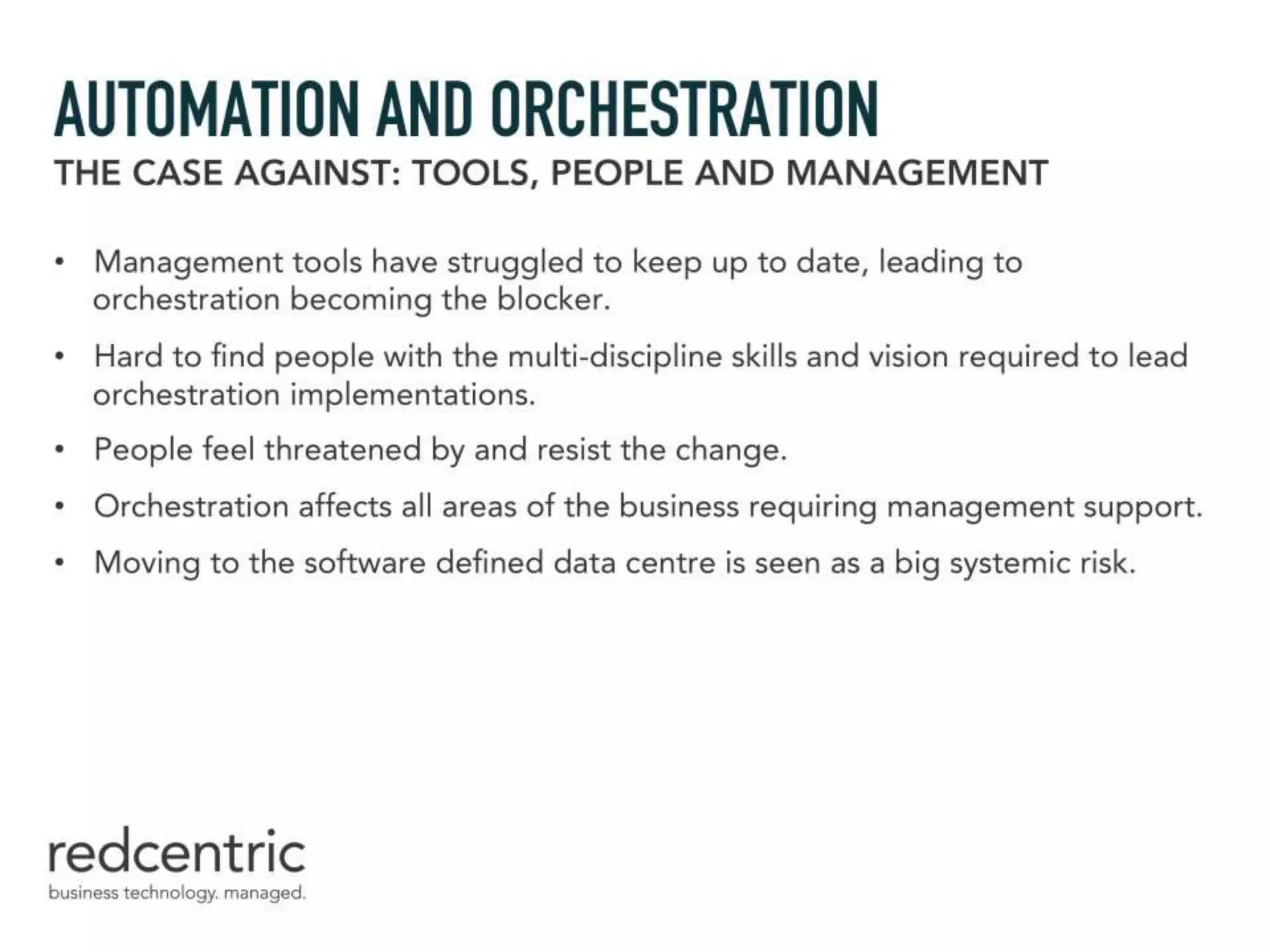 Using Automation and Orchestration in IT service provision