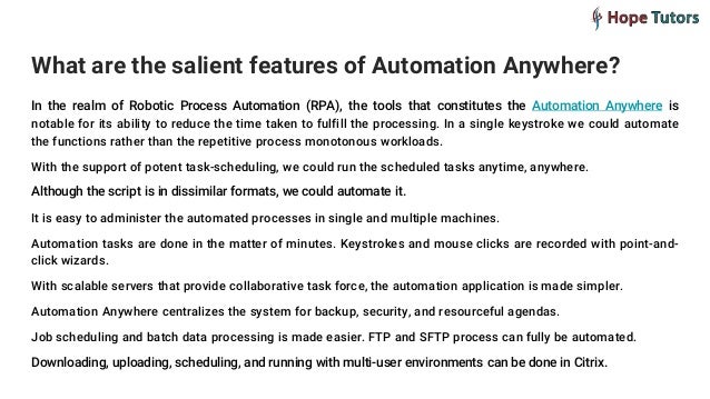 Process-Automation Examsfragen
