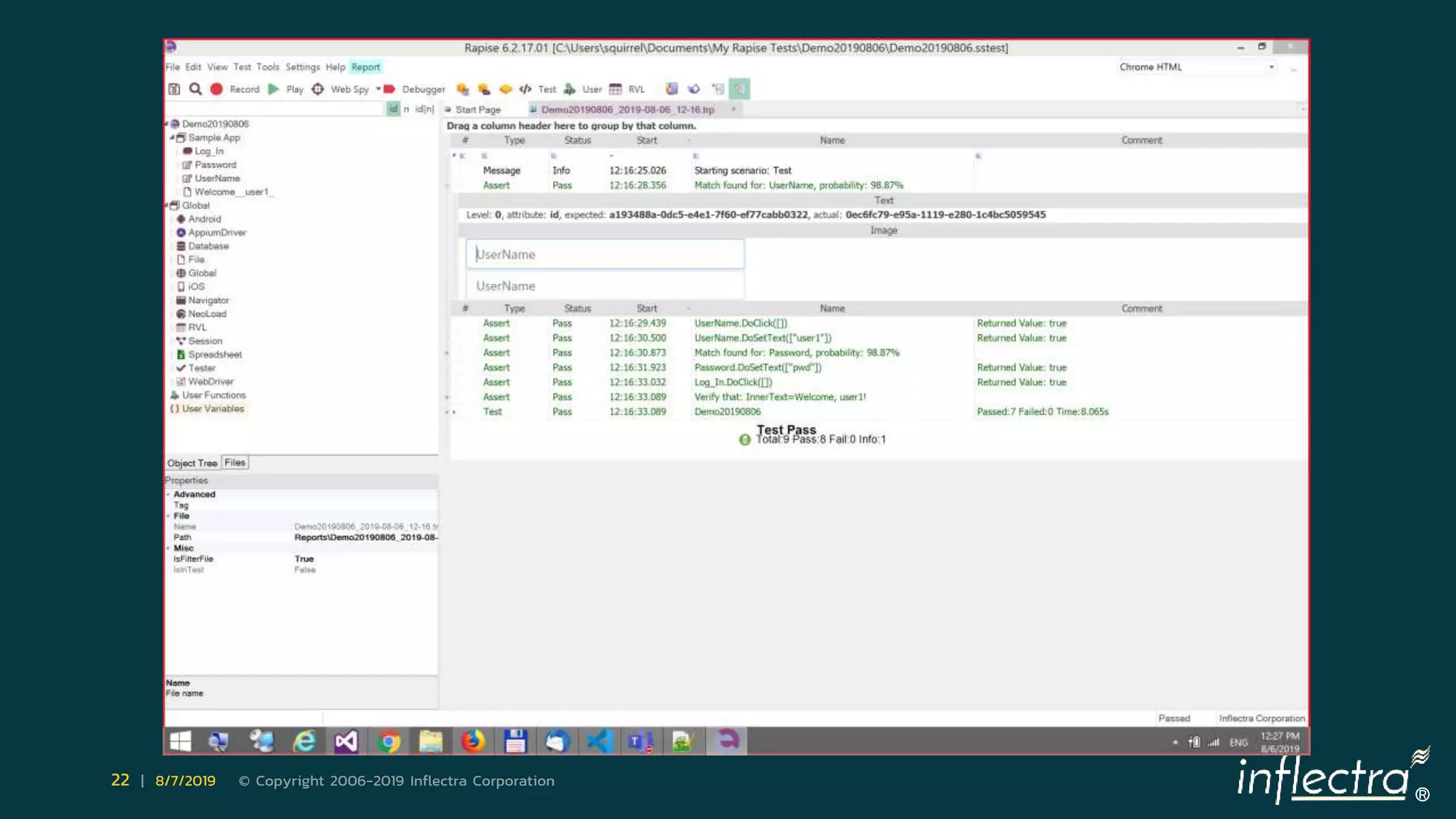 ®
22 | 8/7/2019 © Copyright 2006-2019 Inflectra Corporation
 