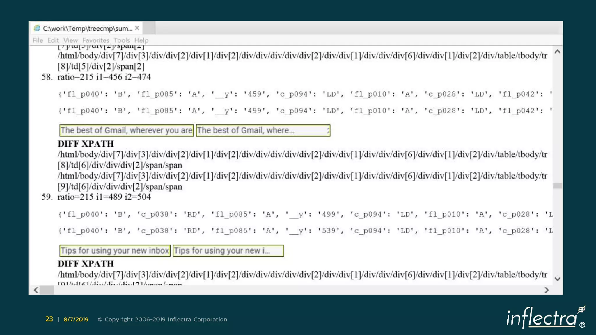 ®
23 | 8/7/2019 © Copyright 2006-2019 Inflectra Corporation
 
