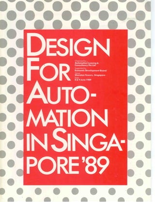 Design for Automation 1989