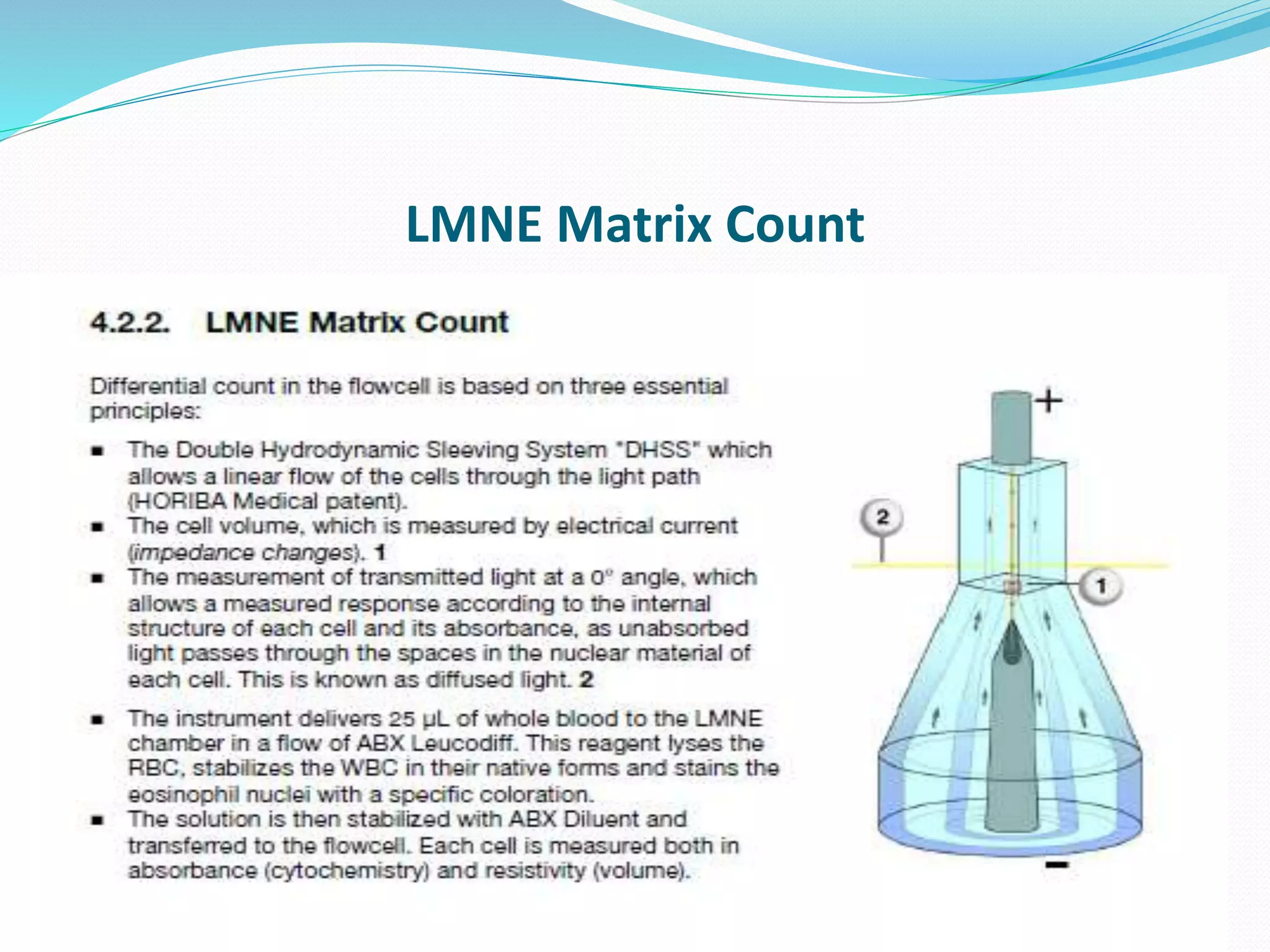 LMNE Matrix Count
 