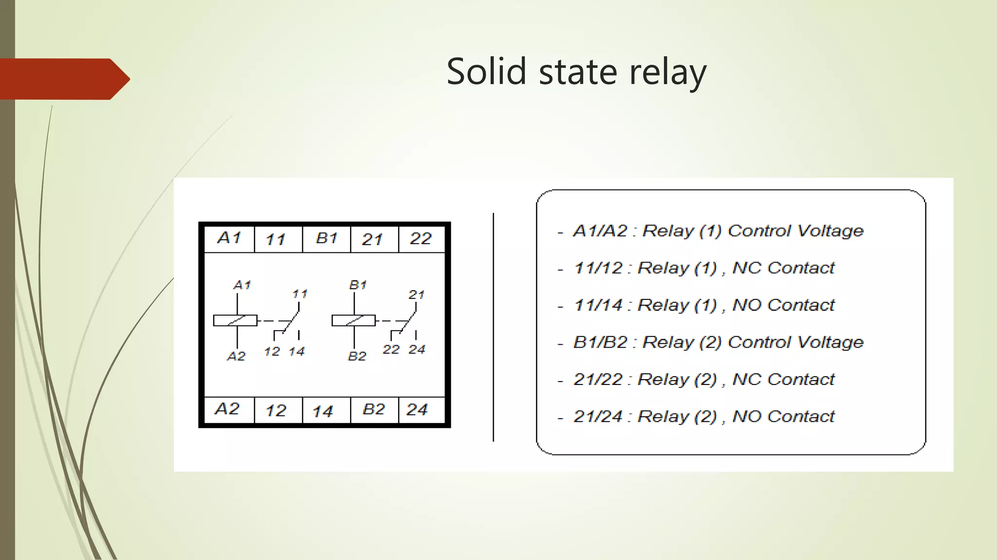 Solid state relay