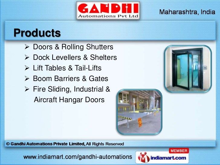Automation & Loading Bay Equipments by Gandhi Automations Private Lim…