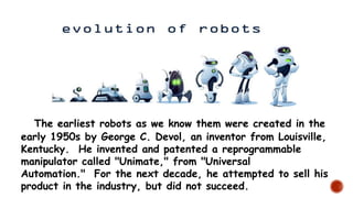 Automation Of Robotics Pptx Automation Of Robotics Pptx