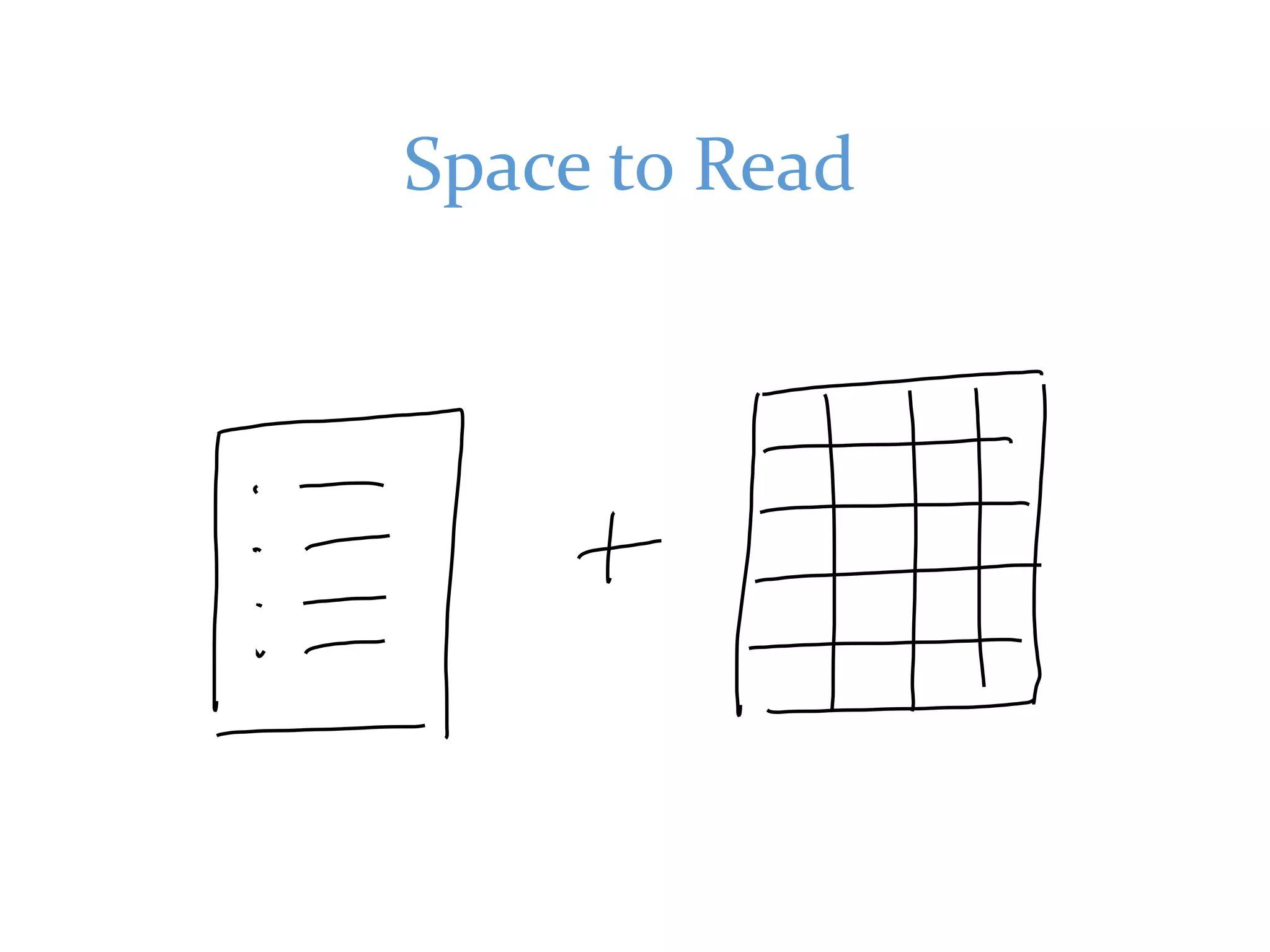 Space to Read
 