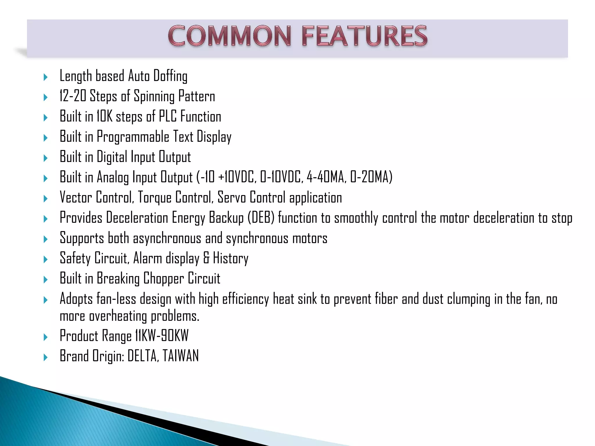 Automation ring frame machine | PDF