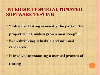 Automation Testing | PPT