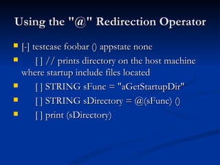 Automation tips | PPT