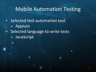 Automation using Javascript | PPT