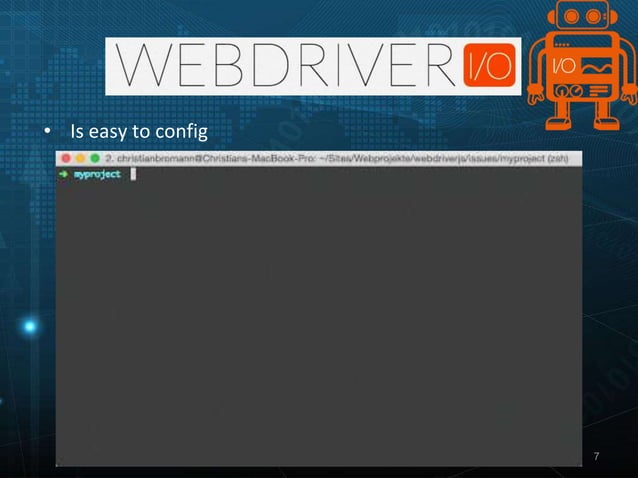 Automation using Javascript | PPT