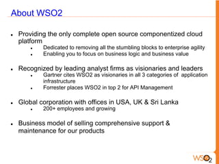 WSO2 Test Automation Framework Approach and Adoption PPT