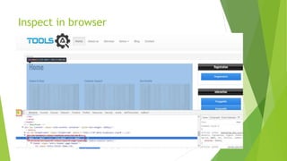 Inspect in browser
 