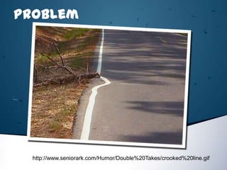 Problem




  http://www.seniorark.com/Humor/Double%20Takes/crooked%20line.gif
 