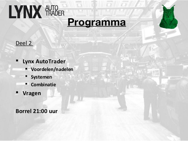Automatisch handelen forex