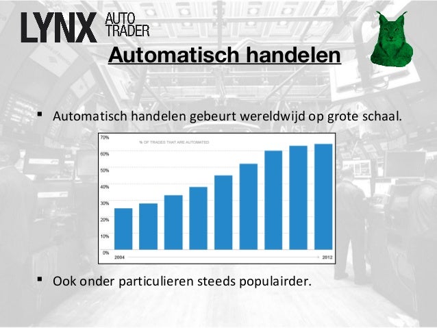 Automatisch handelen forex