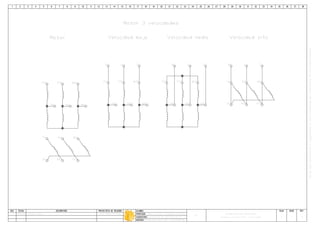 A54
AUTOMATISMO CON CONTACTORES
ITS
Luis Fabian Martinez28/07/08A
Motor 3 velocidades
U12 V12 W12
U6 V6 W6
U12 V12 W12
U6 V6 W6
U12 V12 W12
U6 V6 W6
R S T R S T R S T
Motor Velocidad baja Velocidad media Velocidad alta
U4 V4 W4
Z4 X4 Y4
U4 V4 W4
Z4 X4 Y4
 