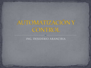 AutomatizacióN Y Control