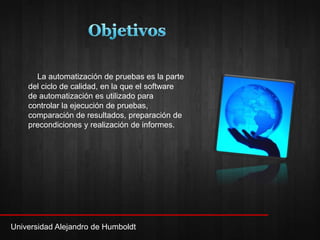 Automatizacion De Pruebas De Software