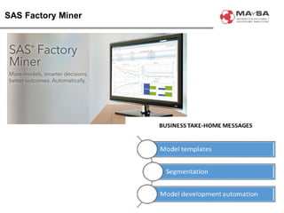 © 2007. MAySA
SAS Factory Miner
 