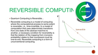 Probability Computing Reversible Universal Adiabatic Quantum Computer v1.0 | PPTX