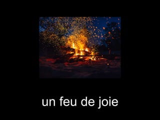 un feu de joie