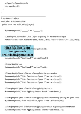 Automobile.javapublic class Automobile { Declaring instan.pdf