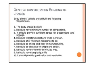 Automobilechassis & frame 