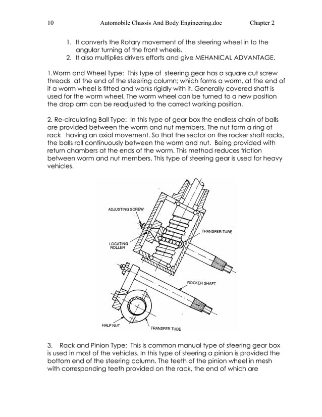 AUTOMONBILE CHASSIS & BODY ENGINEERING PDF