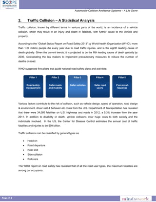 Automobile collision avoidance system | PDF