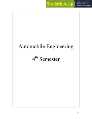 Basic Automobile Engineering Pdf Automobile Engineering | PDF
