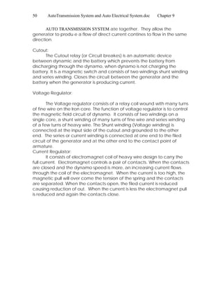 Automobile engineering e book | PDF