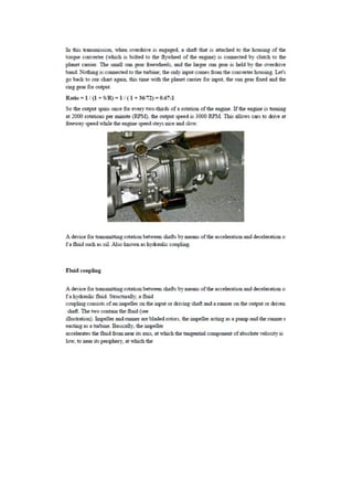 Automobile Engineering Lecture Notes | PDF