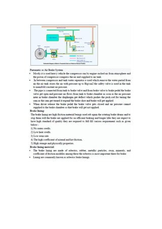 Automobile Engineering Lecture Notes | PDF