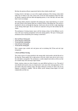 Auto Mobile Notes.pdf Automobile Engineering Lecture Notes | PDF