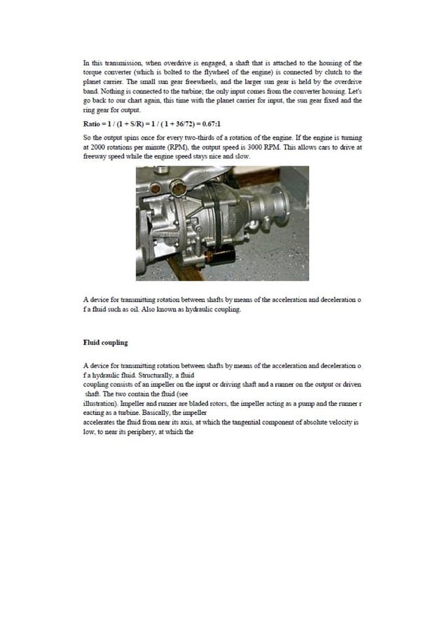 Automobile Engineering Lecture Notes