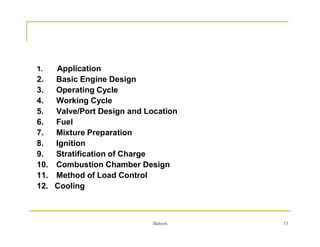 Automobile engines | PDF