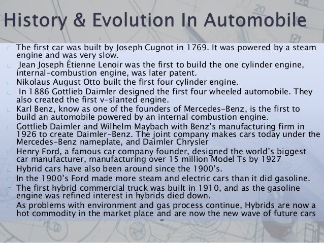 Automobile: History, Innovation &amp; Invention