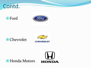 MAJOR COMPETITORS:
LUMBORGINI
 