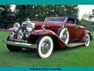 1932 Stutz DV32 Convertible 