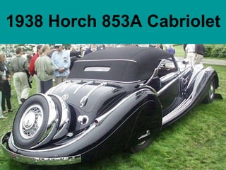 1938 Horch 853A Cabriolet 