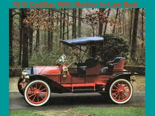 1910 Cadillac With Mother-in-Law Seat 