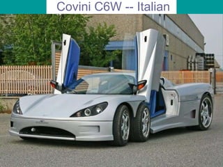 Covini C6W -- Italian 
