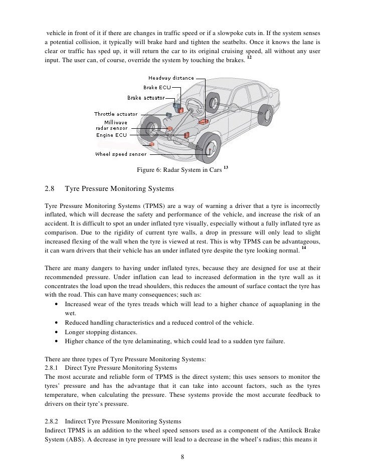 Advances in Automobile Safety Systems Prashant Kumar