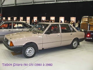 Talbot Solara (90 ch) (1980 à 1986)
 