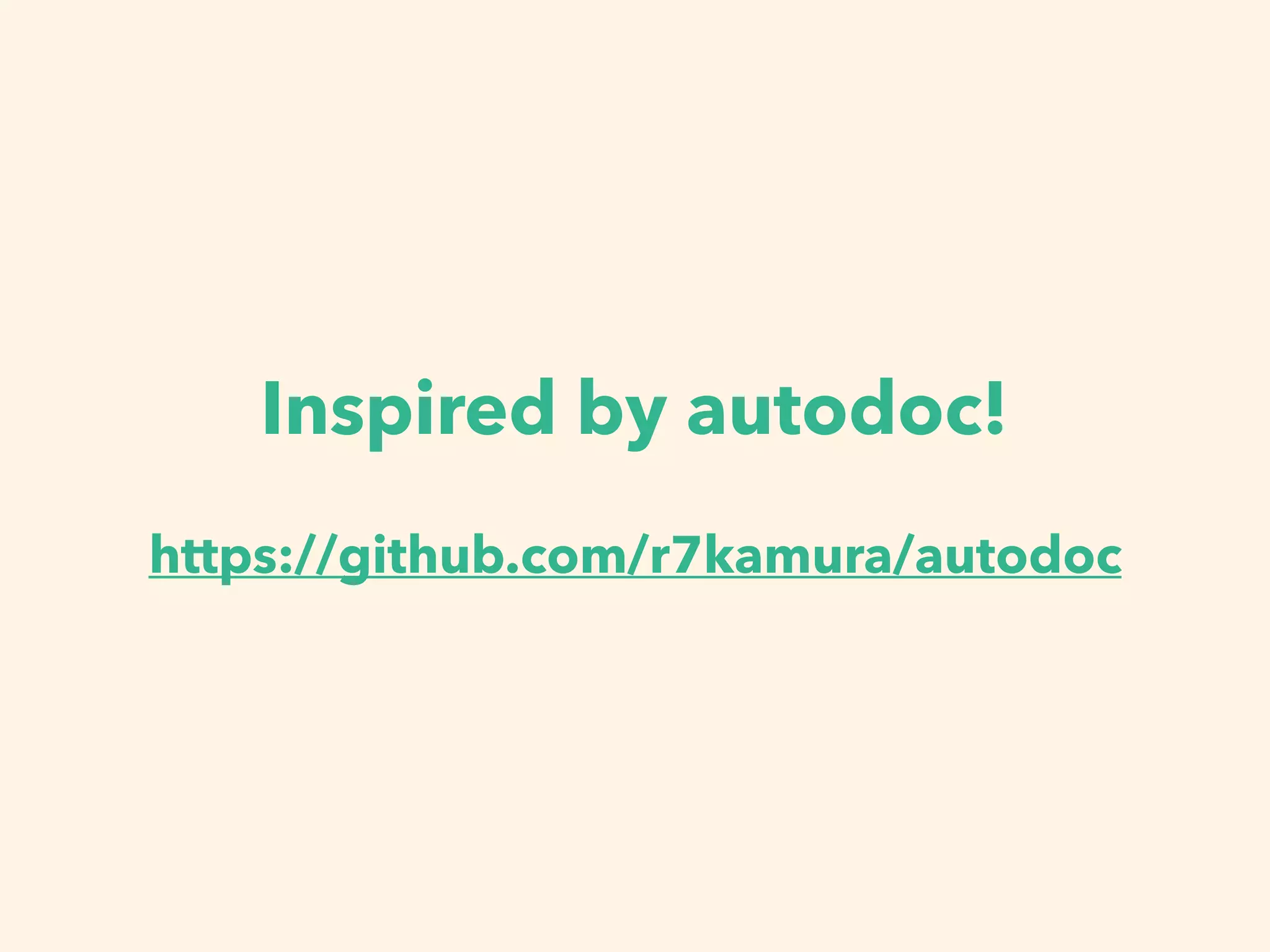 Inspired by autodoc!
https://github.com/r7kamura/autodoc
 