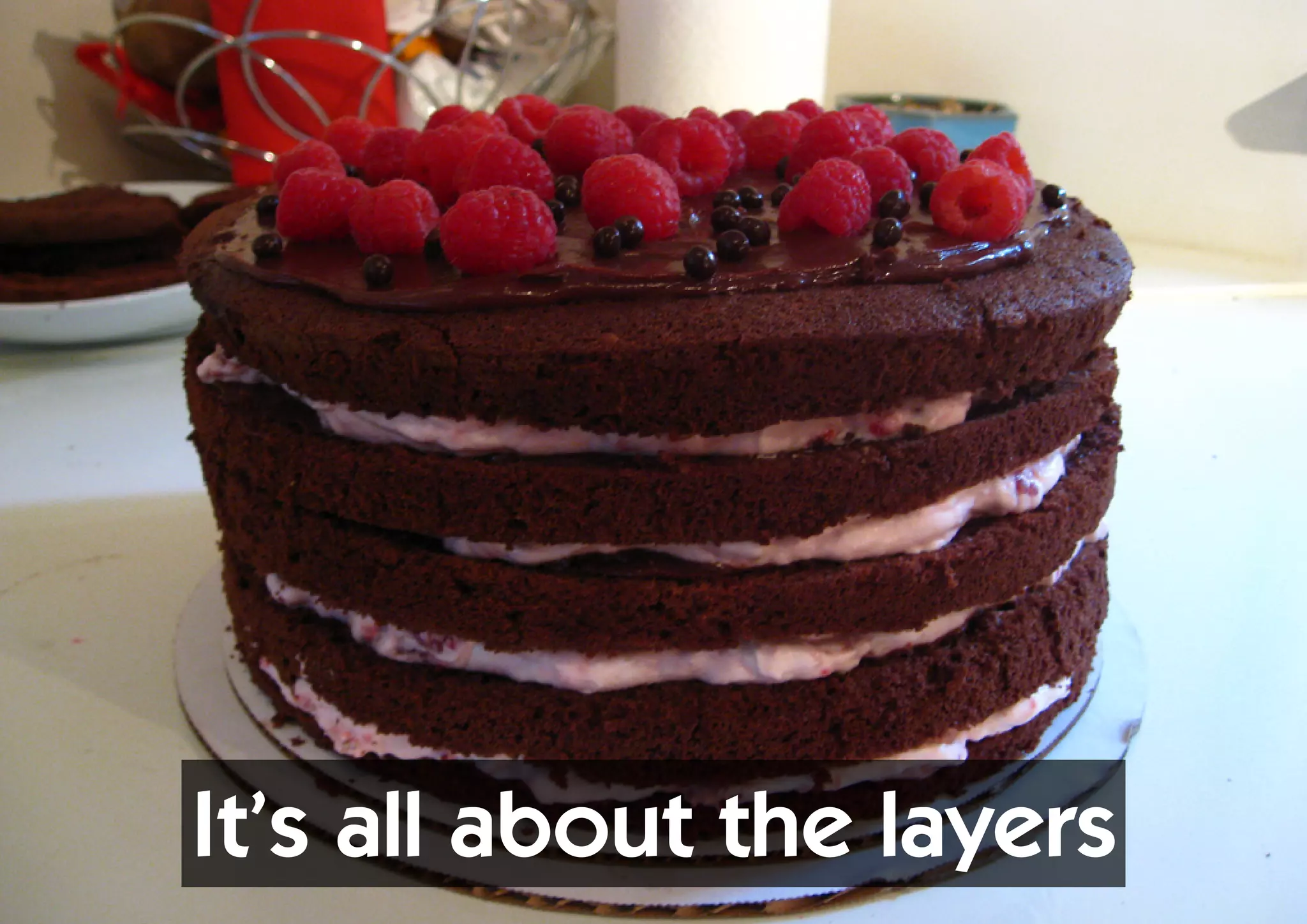 It’s all about the layers
 