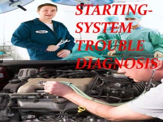STARTING-
SYSTEM
TROUBLE
DIAGNOSIS
 