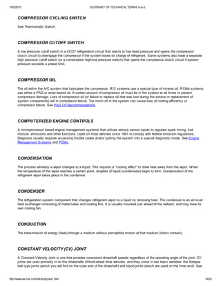 Automotive acronyms | PDF